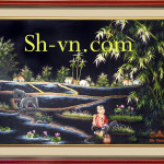 手工刺绣＝鄉間情懷　67＝SHVN 1167 - 65cm x 70cm